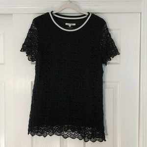Avec Les Filles Lace top with lining